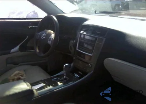 2012 Lexus Is250 z USA, uszkodzony, nr VIN JTHBF5C23C5174278